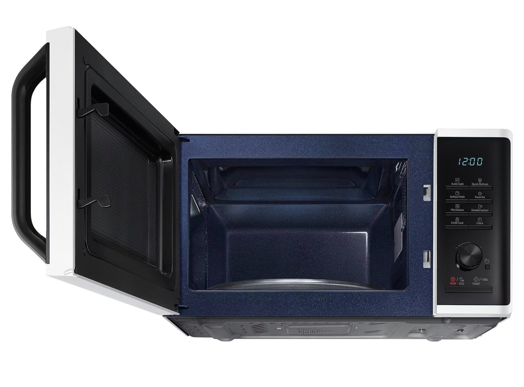 Elettrodomestici da cucina: Micro-ondes Samsung blanc avec Ceramic Inside 20L – Nuovo e nell'imballaggio originale da Lavey-Village venduto da J.A.D 1