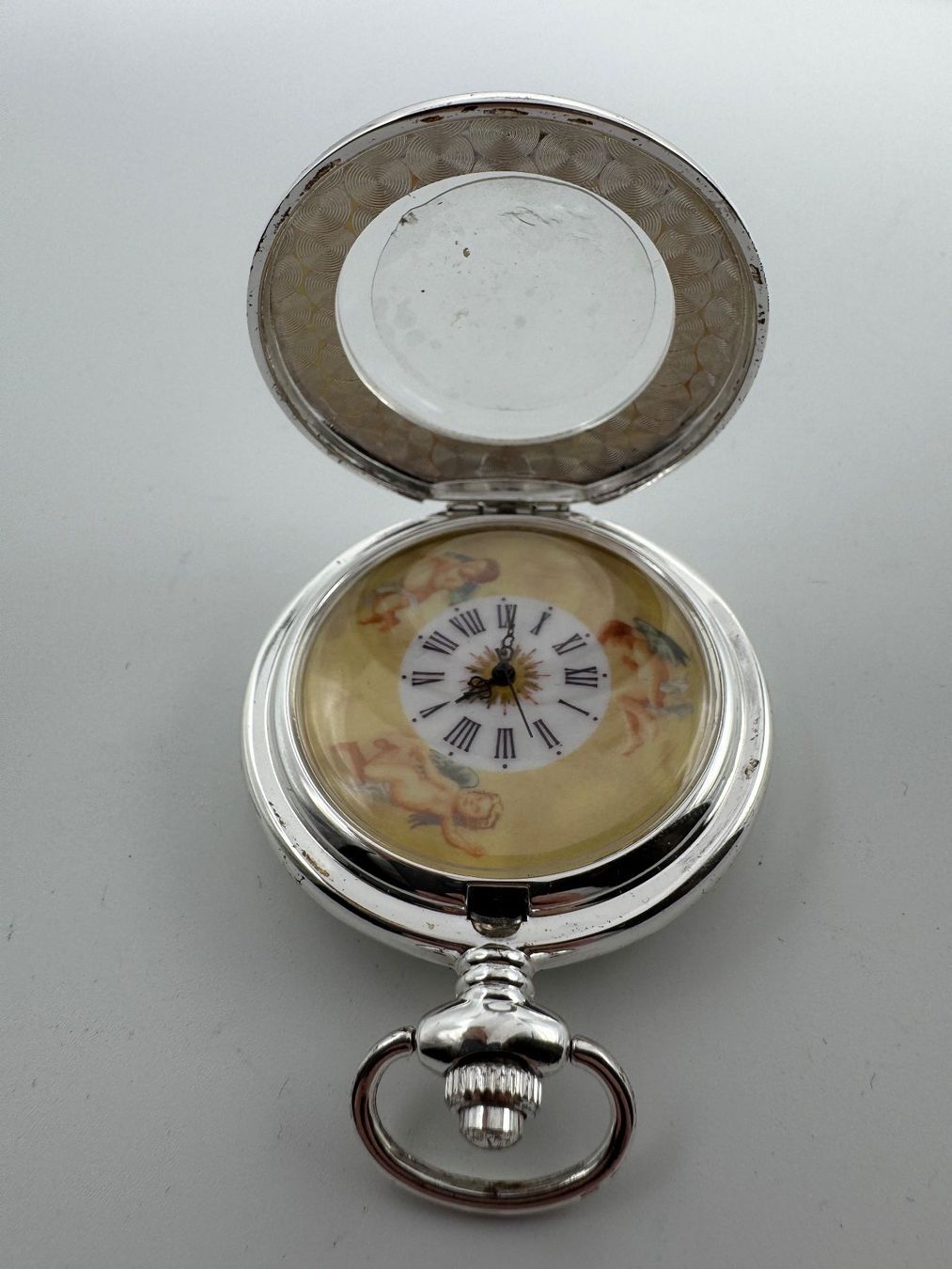 Uhren: Taschenuhr mit Engelmotiv – Gebraucht aus Sachseln von BONATI01 6