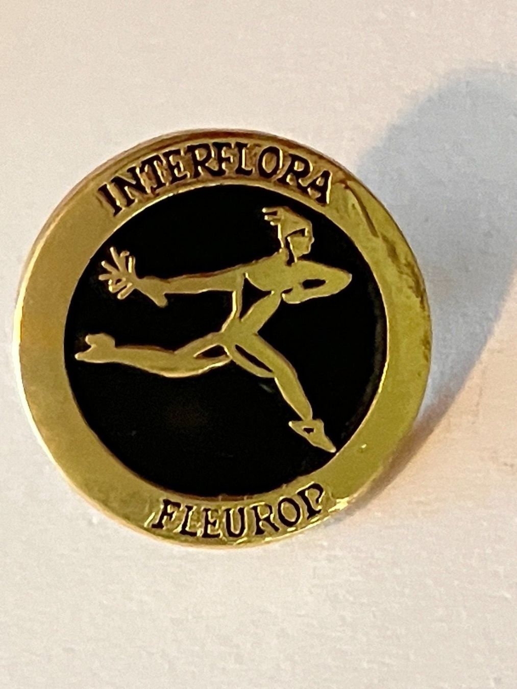 Plaketten & Abzeichen: 1 Pin Fleurop Interflora – Gebraucht aus Basel von djwwpp