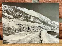 1965 - SAMEDAN im Winter - Oberengadin - Grossformat