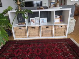 Ikea Kallax mit 4 Körben