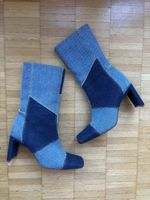 Miista Patchwork Jeans Stiefeletten Gr. 39 – Denim Boots