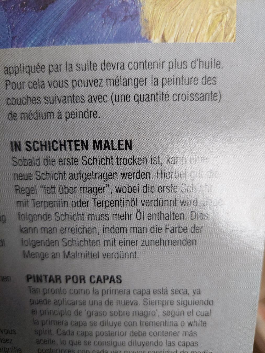Colori: Van Gogh oil Colour,  Ölfarben  – Nuovo (secondo la descrizione) da Zetzwil venduto da lanst08 4