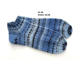 Sneaker - Socken handgestrickt  Gr.44/45  Nr.86