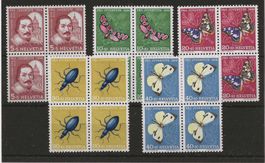 4er Block Serie Pro Juventute 1956 Postfrisch ** ohne Falz !