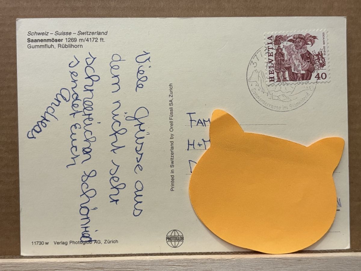 Cartoline postali: AK von Saanenmöser – Usato da Rümlang venduto da Kartenpost1 1
