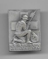 milit. Abzeichen: Soldatenweihnacht 1939 (kniender  Soldat)