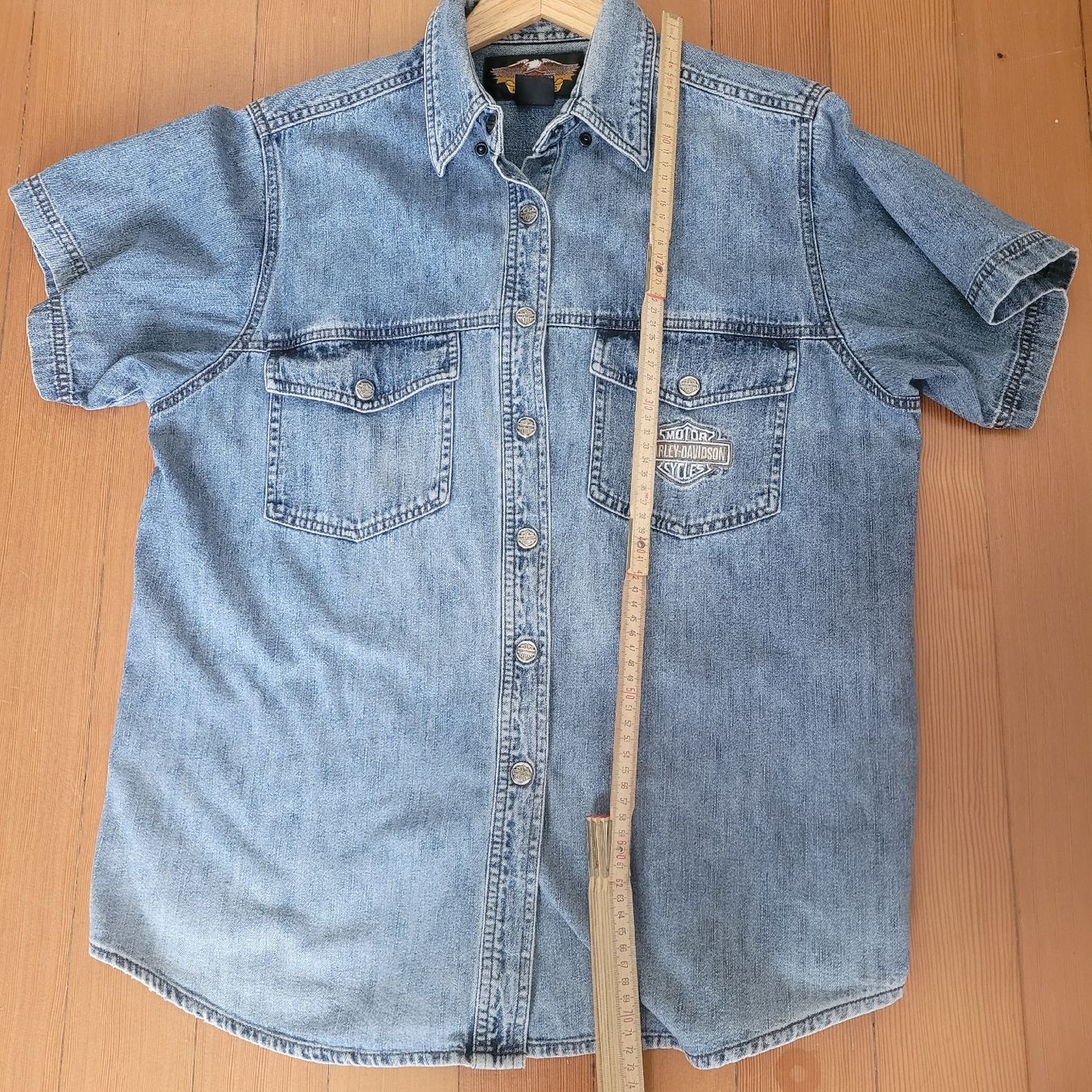 Harley-Davidson Camicette: Jeanshemd Vintage Harley Davidson – Usato da Schönenwerd venduto da rosamanda 6