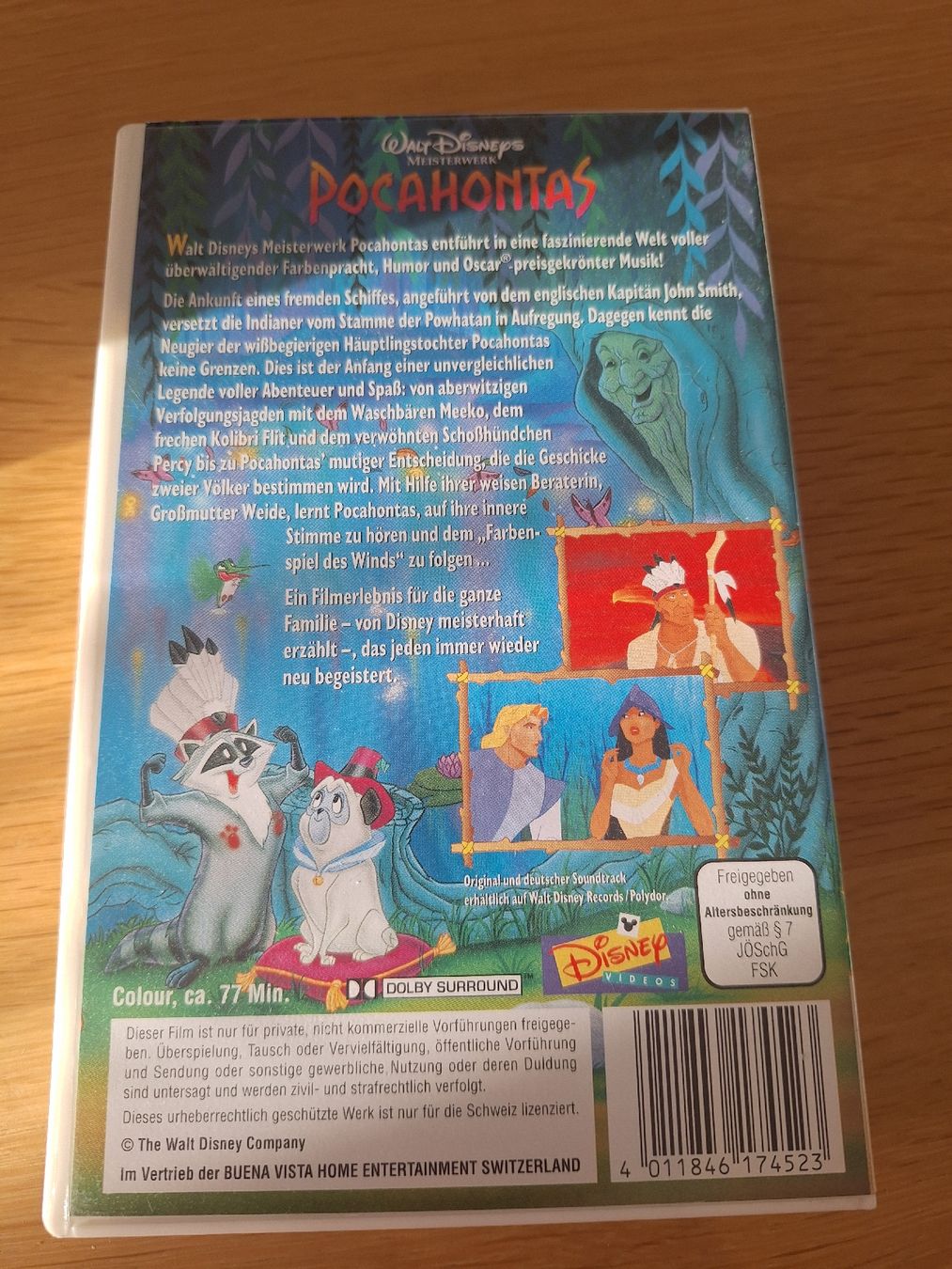 Tutti i VHS: VHS Pocahontas – Usato da Wanzwil venduto da chlinih93 1