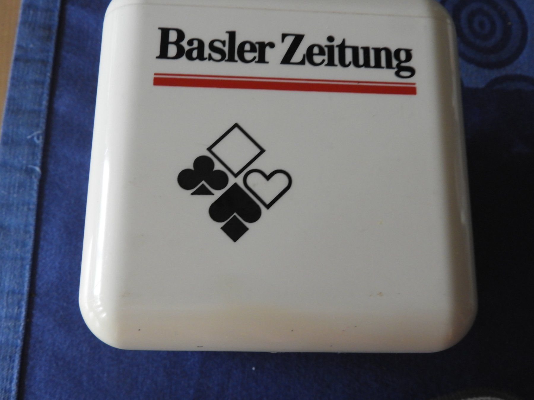 Jeux: BASLER ZEITUNG, POCKER,  BLOCK AUS ALTEN ZEITEN – D'occasion à Ettingen par troll-mutter 2