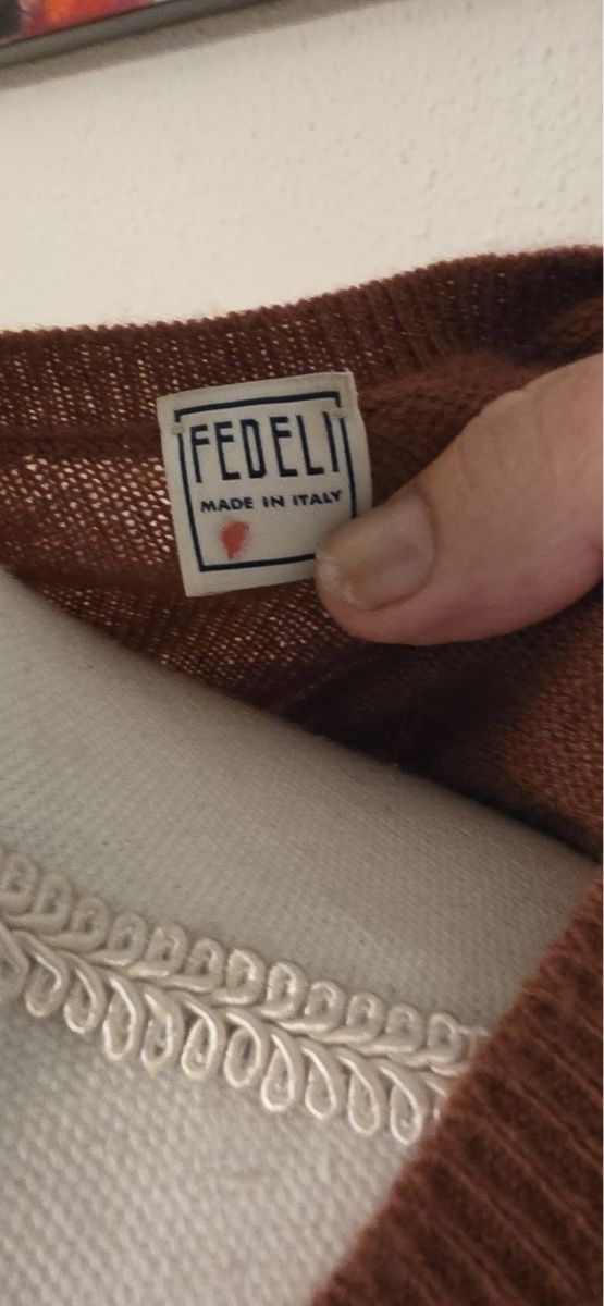 Pullover & Sweatshirts: Fedeli Pullover Kaschmir braun Grösse 36 – Gebraucht aus St. Gallen von mania03 1
