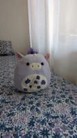 Squishmallow Stofftier Kuh Lila Selten Kuscheltier Top!