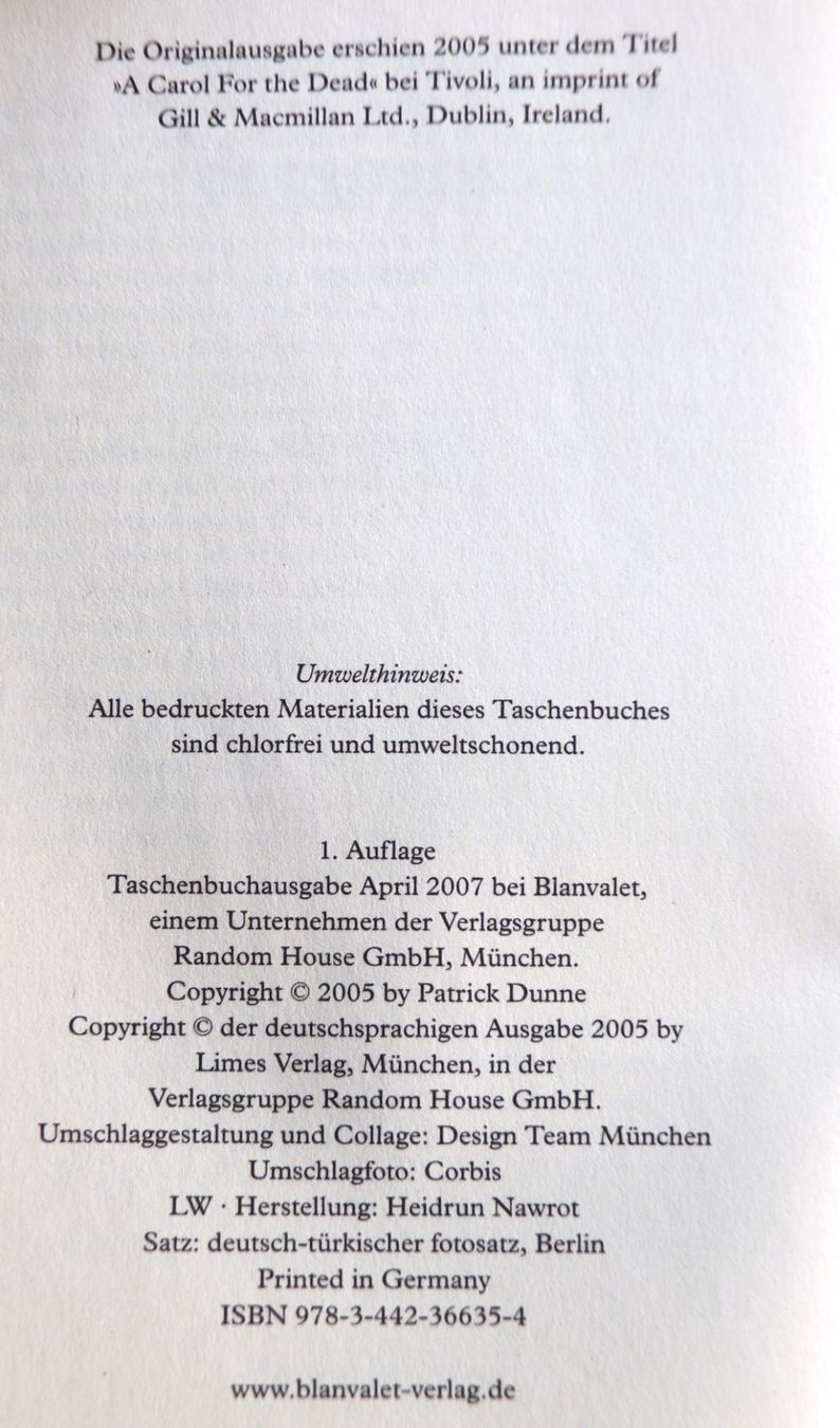 Bücher: Keltengrab von Patrick Dunne – Gebraucht aus Glattfelden von Vrenely 6