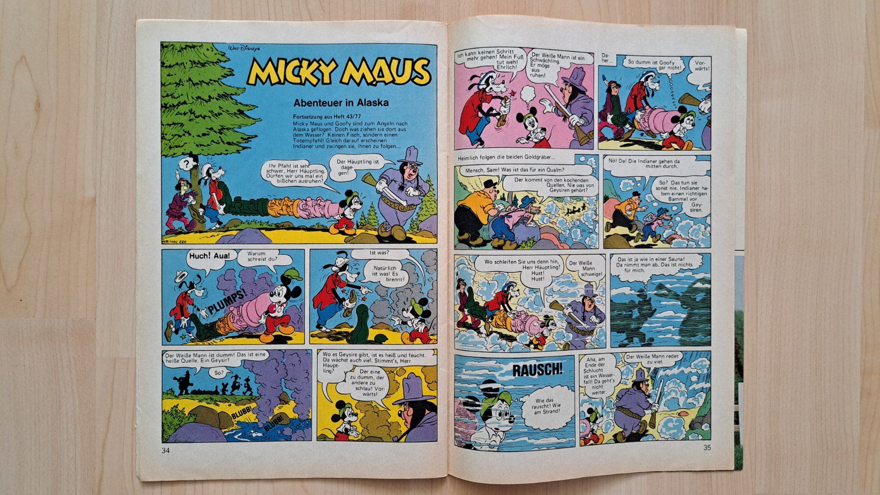 Fumetti: Altes Micky Maus Heft Nr.44 von 1977 – Usato da Affoltern am Albis venduto da saminou01 7