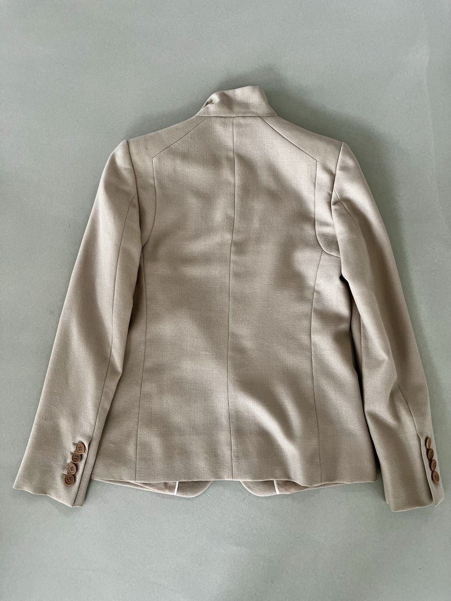 Stella McCartney Giacche: Stella McCartney tailored blazer, beige 100% wool Size 40 – Usato da Meilen venduto da Tamara23 1