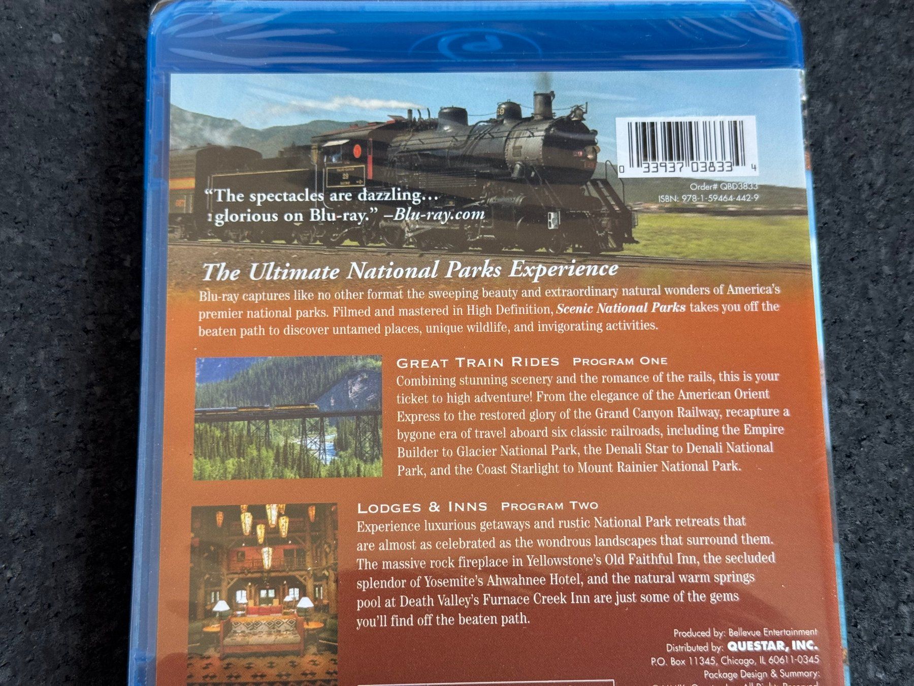 Tutti i DVDs: Scenic National Parks Blu-ray Disc Great Train Rides – Nuovo (secondo la descrizione) da Fribourg venduto da tschjoly 6