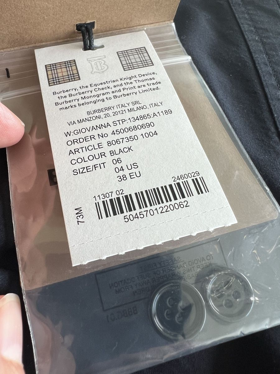 Burberry Vestiti: Burberry Kleid schwarz – Nuovo (secondo la descrizione) da Zug venduto da MyraTho 5