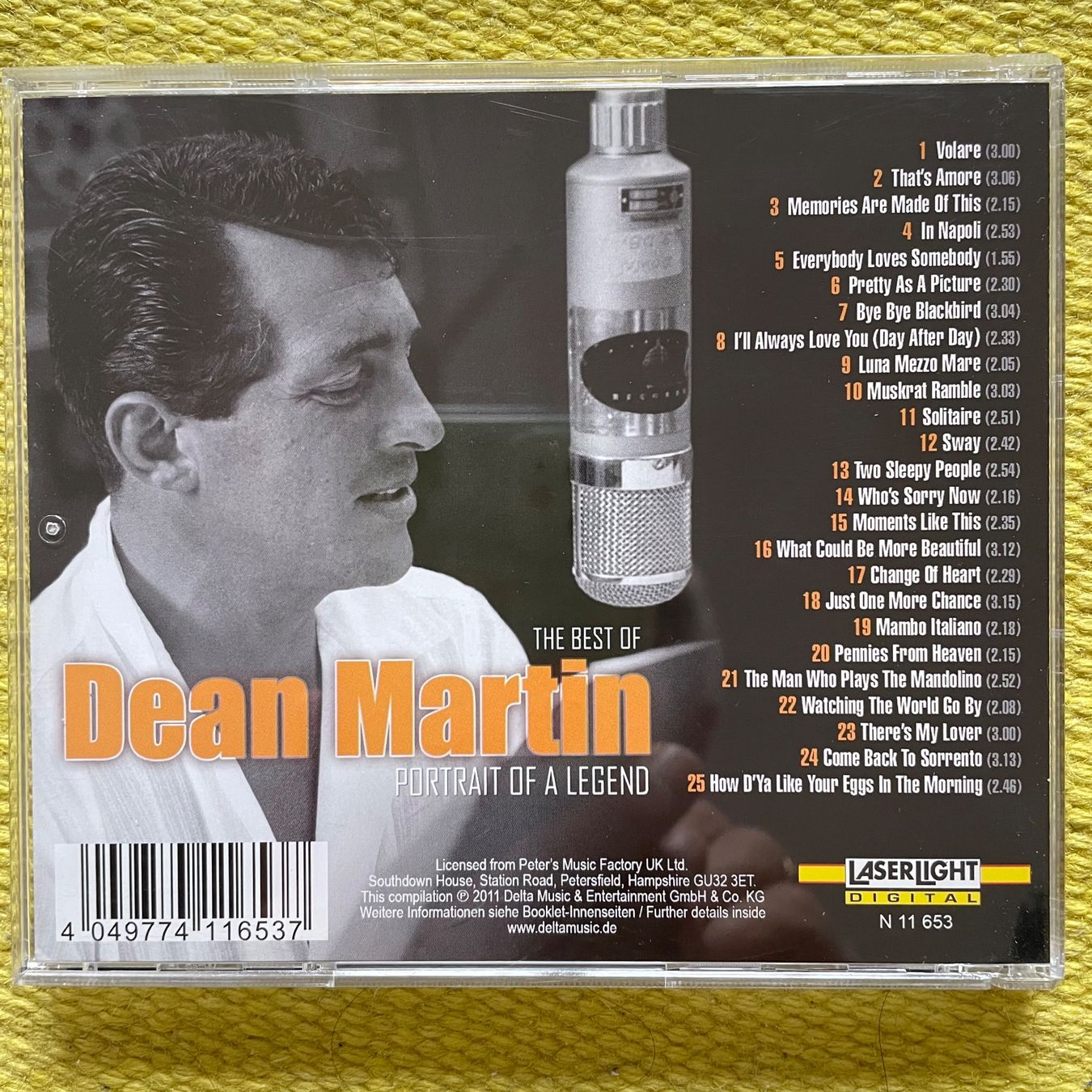 CD: DEAN MARTIN-BEST OF – Usato da Rorschacherberg venduto da CD-Roli 1