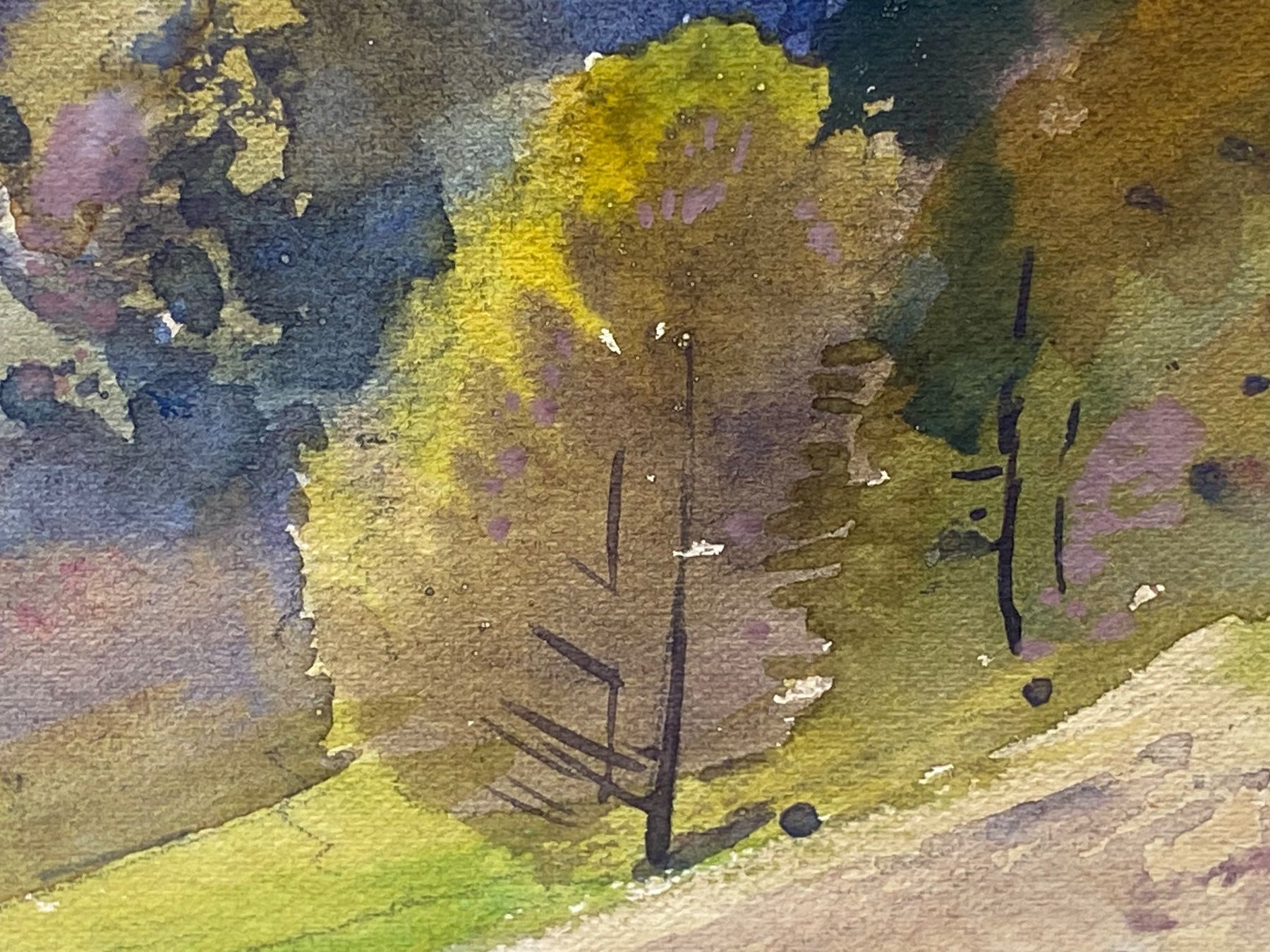 Dipinti: Laupen . ( aquarelle) – Usato da Biel/Bienne venduto da sol_7wtq 4