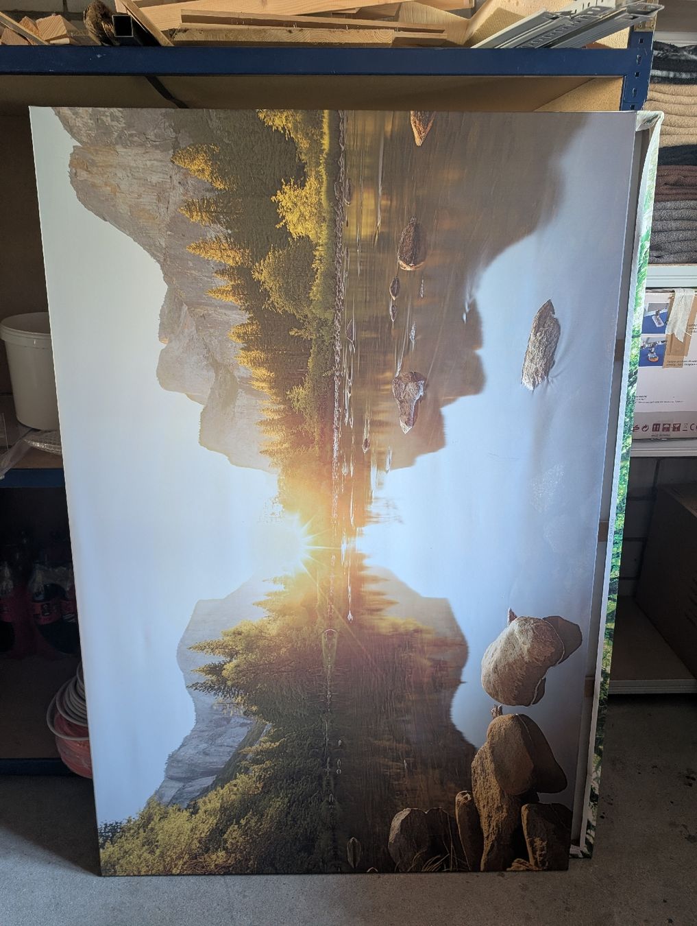 Posters & Illustrations: Wandbild auf Leinwand – D'occasion à Egolzwil par SharkyCH01