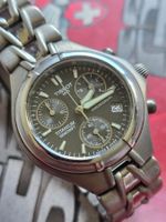 328 Tissot Titanium Chronograph wunderschoen