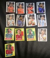 Lot de 13 cartes football Panini
