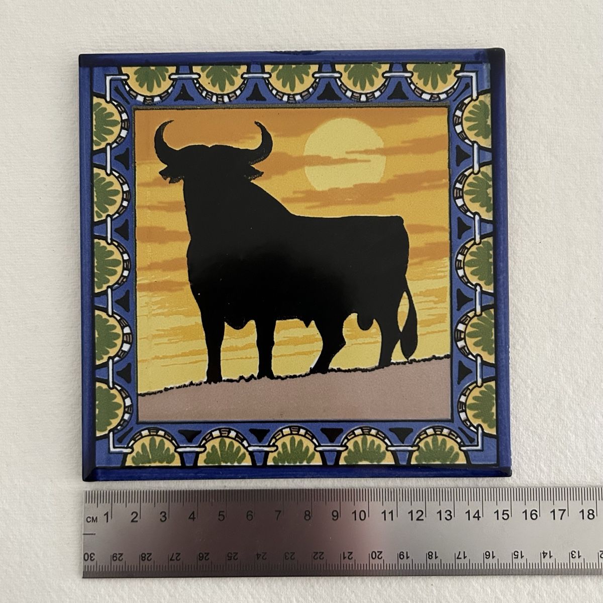 Tutte le decorazioni: Spanien Fliese Stier Motiv – Usato da Bern venduto da kat_sm88