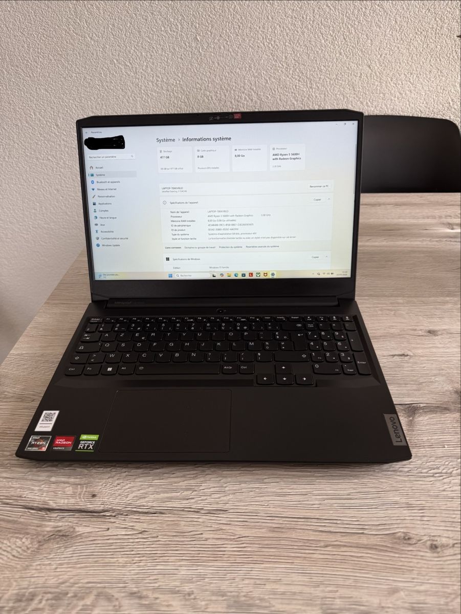 Lenovo Notebook: Lenovo Ideapad Gaming 3 – Nuovo (secondo la descrizione) da Le Locle venduto da man_9j7d 1