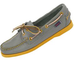 Sebago Damen Schuhe Sneaker Dockseid/LP179Fr/grau/37.5/neu