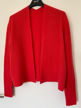 Princess goes Hollywood Merino Wolle Strickjacke Gr 36 koral
