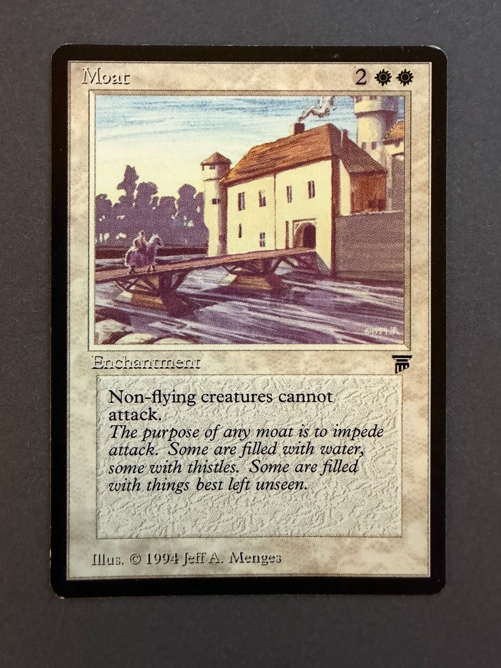 Magic The Gathering Carte collezionabili: Moat // Legends // Magic The Gathering MTG – Usato da Binz venduto da Tempelritter