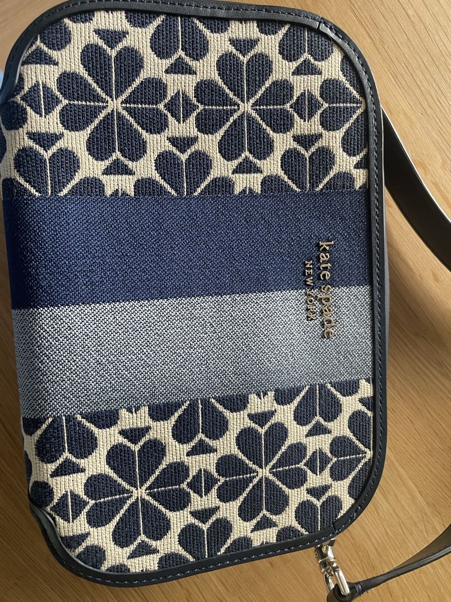 Kate Spade Borse da donna: Kate Spade Umhägetasche mit Muster blau – Usato da Steinhausen venduto da Marmottarosa 2