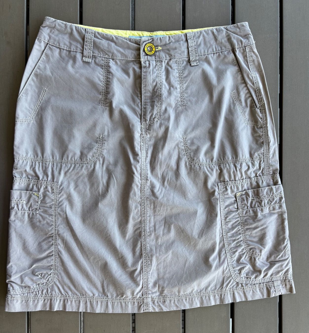 Nile Jupes: Nile Jeansrock, Khaki , Gr. M – D'occasion à Ebnat-Kappel par Molton