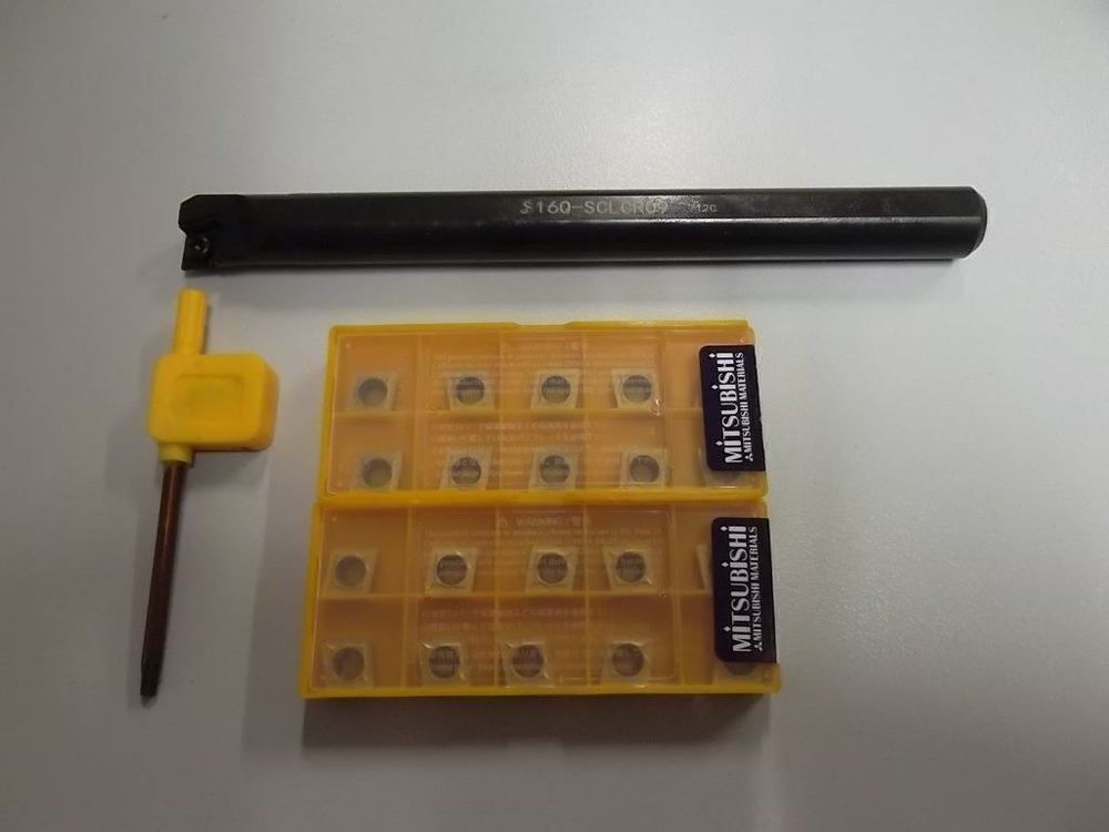 1 Stück ISO Hartmetall Bohrstange HM 12mm E12Q SCLCR 09 für