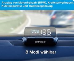 Head Up OBD2 HUD Display Geschwindigkeitsmesser