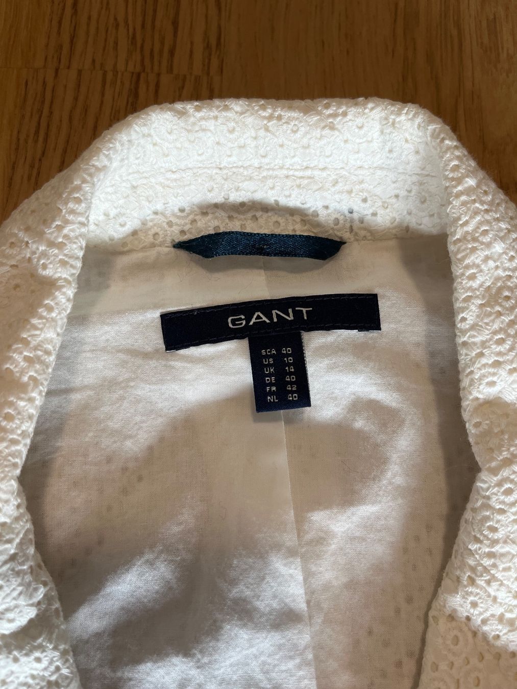 Gant Giacche: Veste blanche / blazer GANT taille 40 – Usato da Chavannes-Renens venduto da Hermine00 2