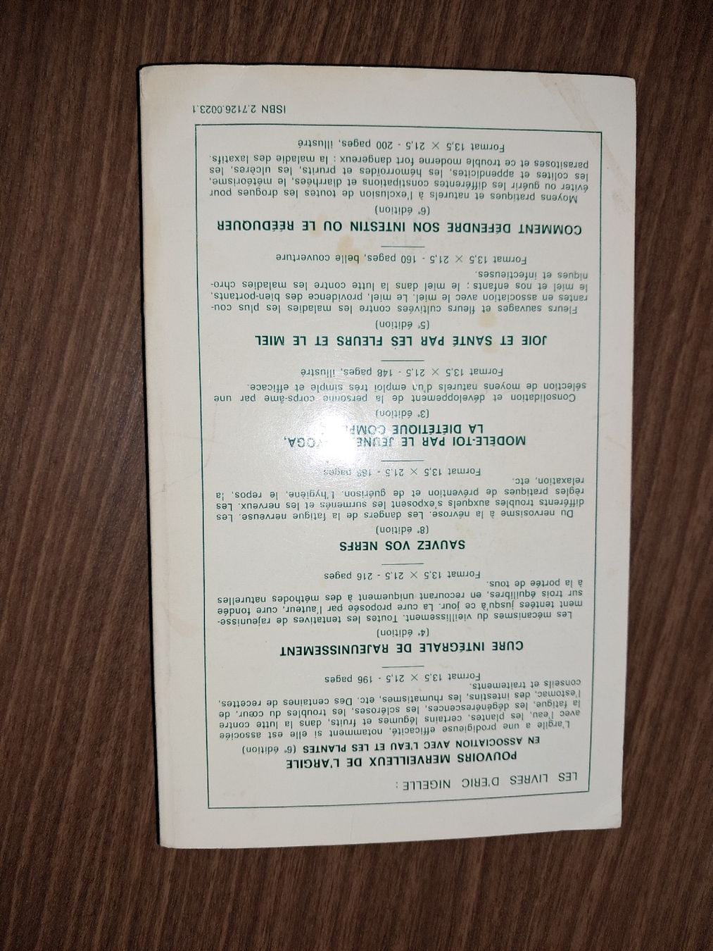Libri: Comment defendre son intestin ou le reeduquer – Usato da Le locle venduto da juliensaran 3