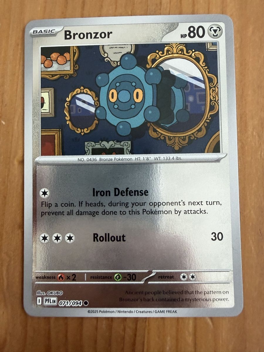 Pokémon Carte collezionabili: Bronzor (PFL071) – Nuovo (secondo la descrizione) da Vevey venduto da Matx 1