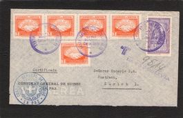 CH - Konsulat  La Paz ! - Bolivien - Zürich , 1949