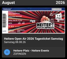 1Tagesticket Samstag Heitere