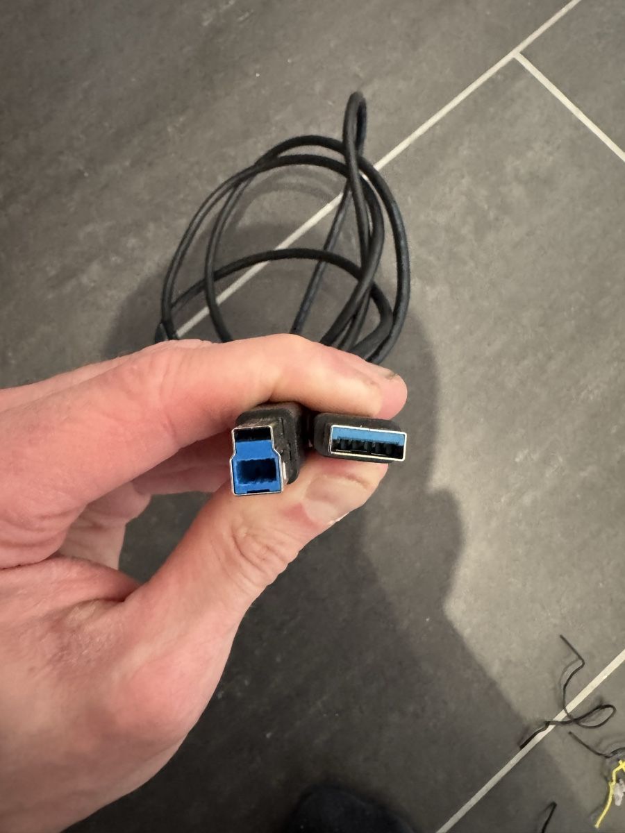 Kabel: USB 3.0 Kabel - SuperSpeed Datenübertragung, Schwarz – Gebraucht aus Beckenried von chef3945 1