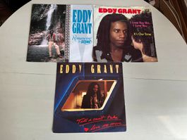 EDDY GRANT tolle Singles 80's Top Kult Reggae Equals Hits