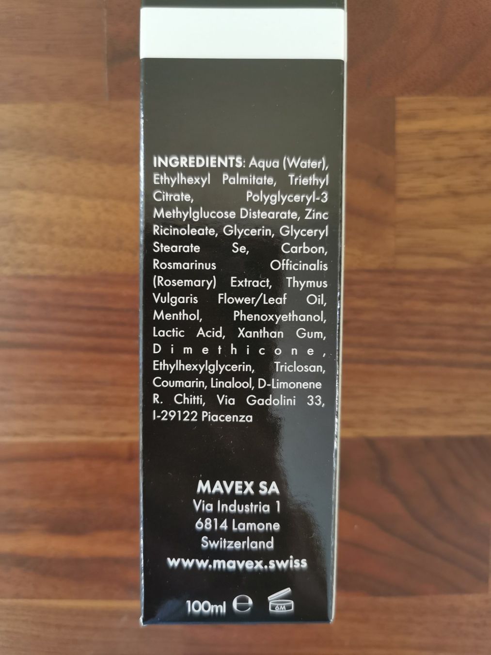 Mavex Pedicure: MAVEX FOOT ACTIVE CARBON CREAM 100 ML – Nuovo e nell'imballaggio originale da Boniswil venduto da Totomat-Lady2 2