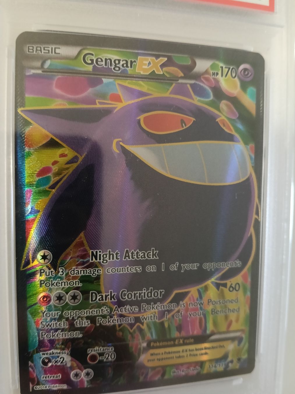 Pokémon Sammelbilder & Trading cards: Gengar EX 114 - Phantom Forces - PSA 7 – Neu und originalverpackt aus Dornach von Boboter 2