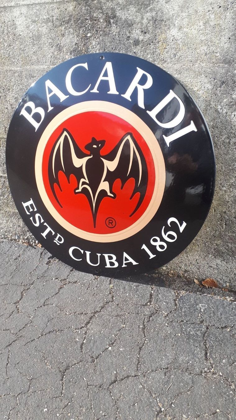 Insegne: Enailschild Bacardi – Usato da Zürich venduto da timbuktu03