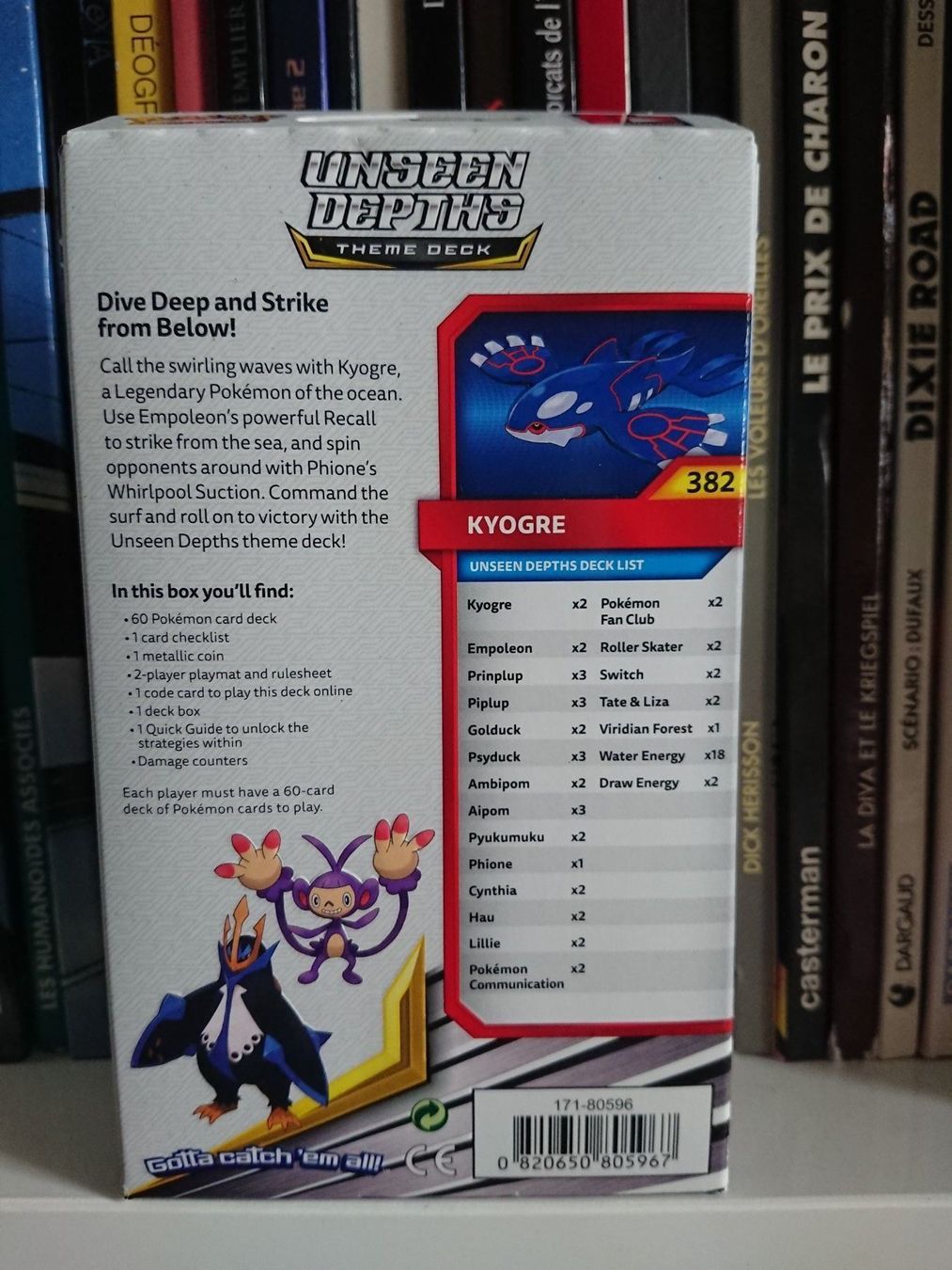 Pokémon Sammelbilder & Trading cards: Kyogre cosmic eclipse Theme Deck – Neu und originalverpackt aus Farvagny-le-Grand von LaCaverne 1