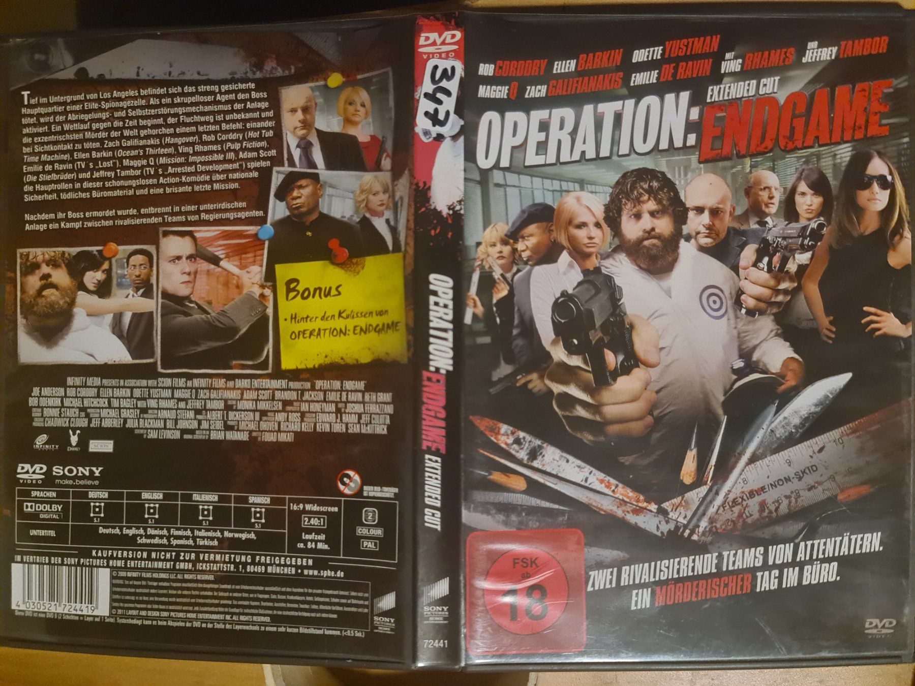 Tutti i DVDs: Operation: Endgame (Extended Cut) DVD – Usato da Dintikon venduto da Vexi