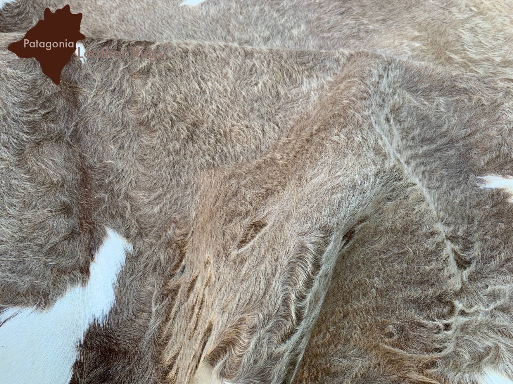 Tappeti: echtes Kuhfell Teppich Alpen/White – Nuovo e nell'imballaggio originale da Arbedo venduto da patagonialeatherrugs 3