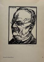 Karl Hänny, Orig. Holzschnitt, sign., Conrad Ferdinand Meyer