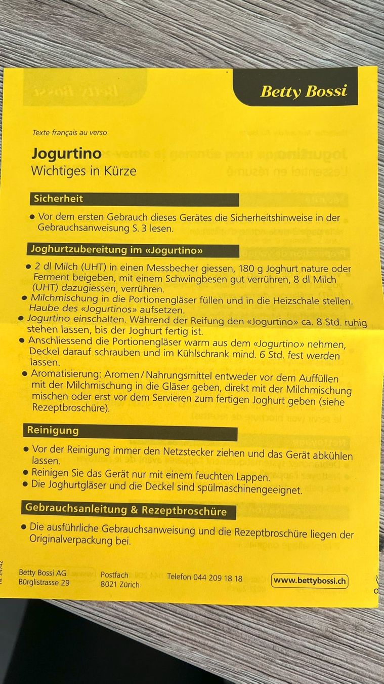 Küchengeräte: Joghurt Maker – Gebraucht aus Lyss von Daniela740 7